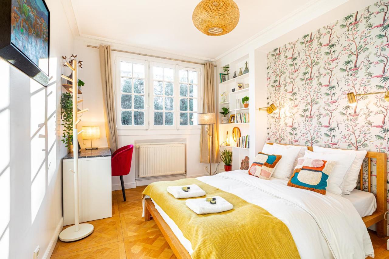 Stylish Modern Apartement - Art, Design, Garden, Villa Des Ammonites Мьодон Екстериор снимка